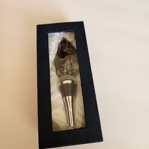 Glass Decorative Wine Stopper